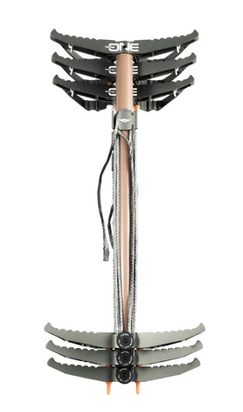 Tethrd One Sticks 3 Pack With Dynalight Rope Attachment Method New