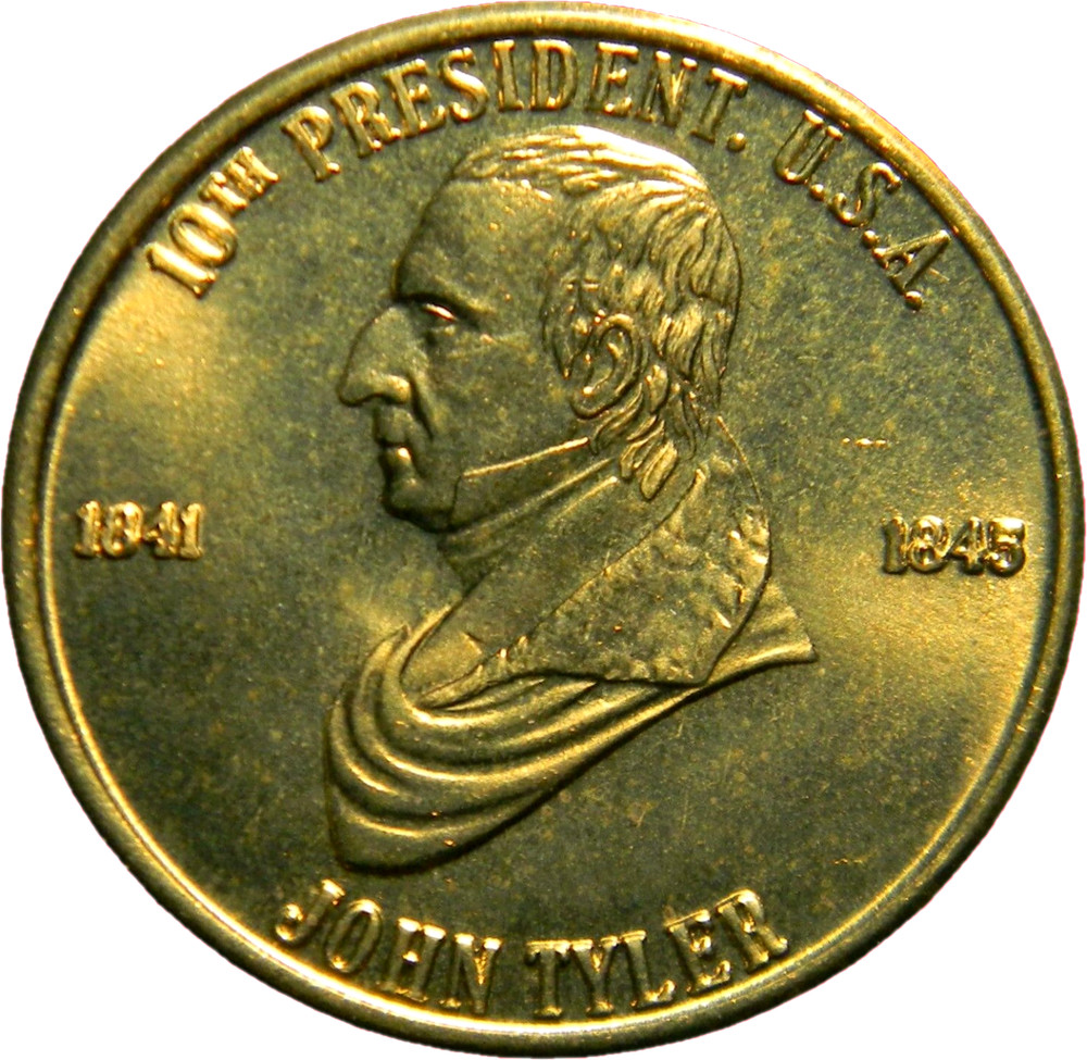 John Tyler  Medal    (01672)