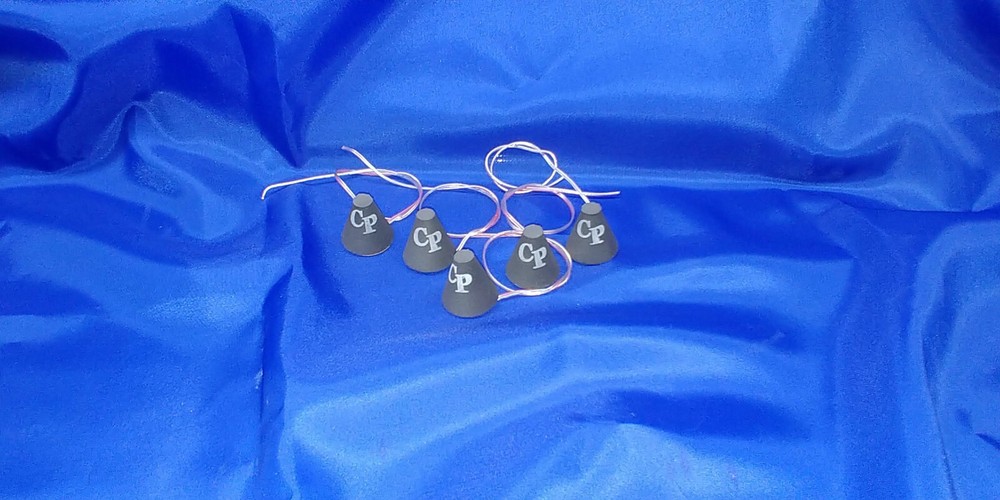 5 pak, Diy e-drum foam cone/piezo trigger by Convertible Percussions