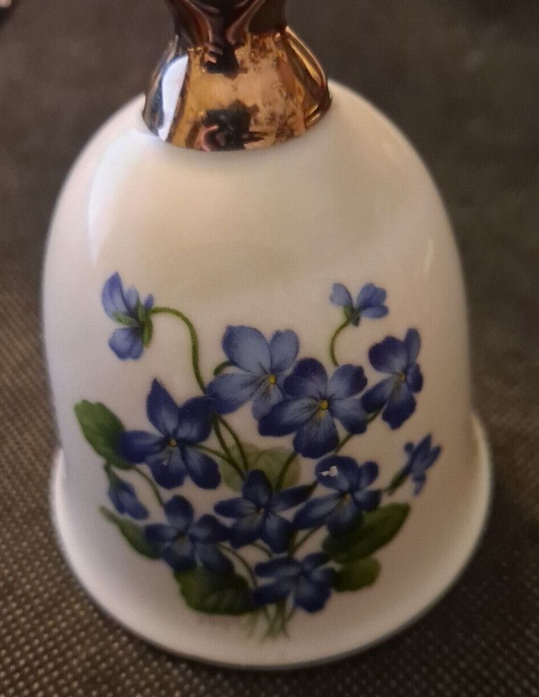 BLUE-PURPLE FLOWER BELL! e9249DXX