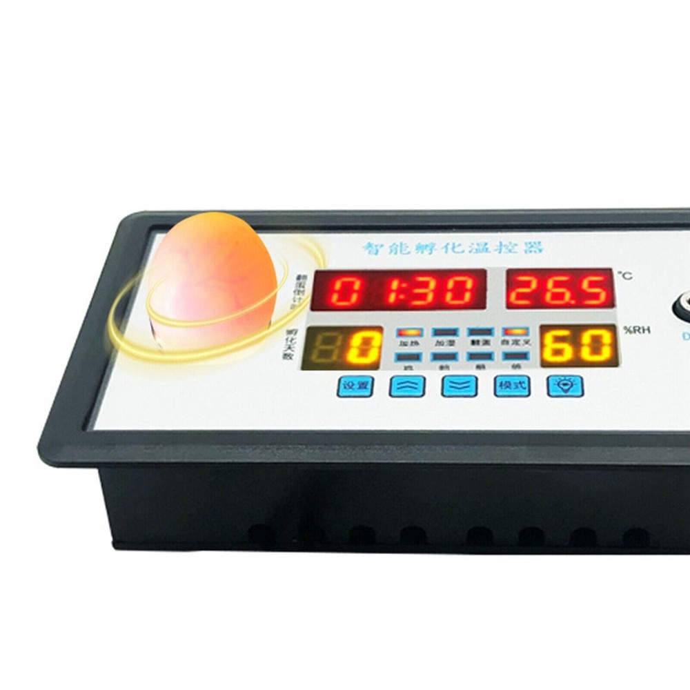 Automatic Digital Temperature Humidity Egg Turning Control Incubator Thermostay9
