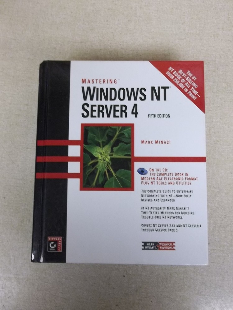 Mastering Windows NT Server 4 Fifth Edition *FREE SHIPPING*