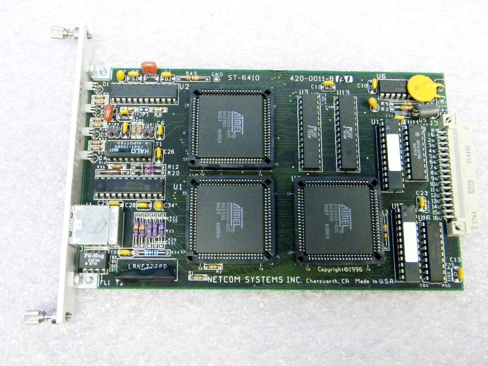 Spirent / NetCom ST-6410 Full Duplex Ethernet SmartCard TESTED