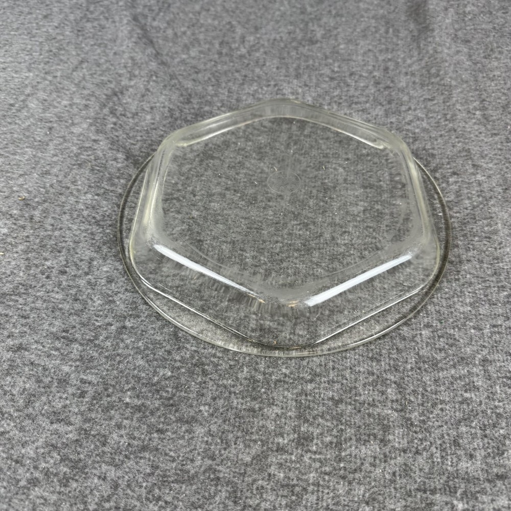Pyrex Clear Glass Pie Plate L203 10 In Round Baking Dish Bakeware Kitchen