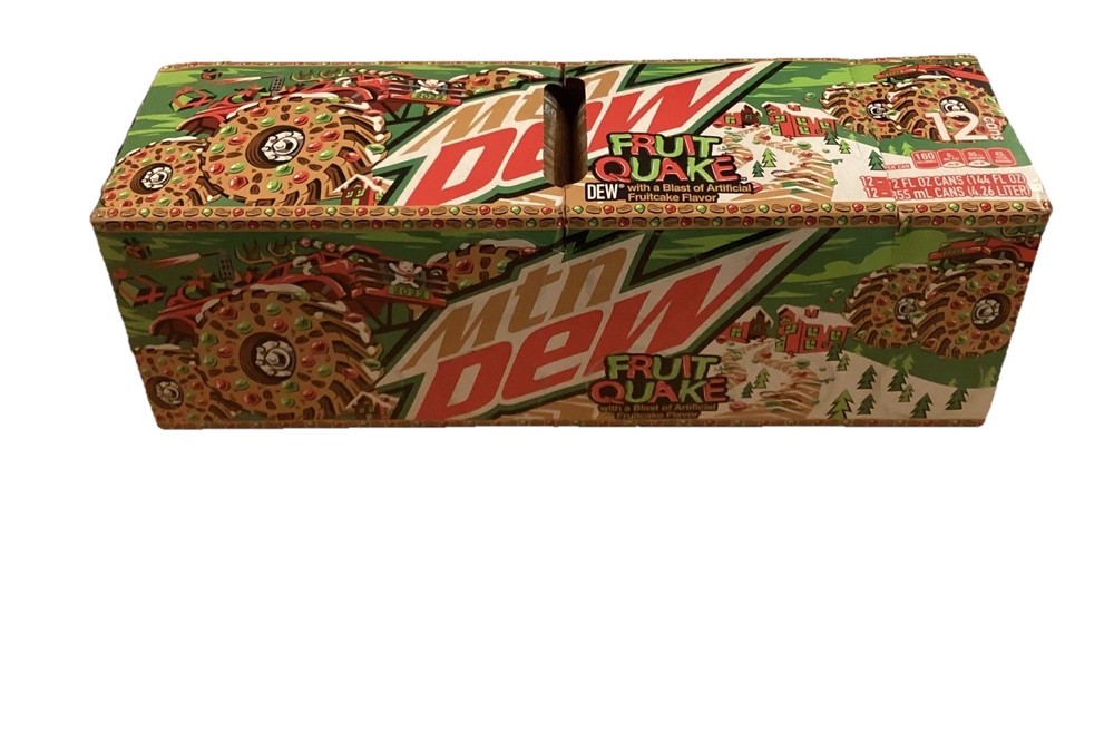 2022 Mtn Dew Fruit Quake 12 Pack