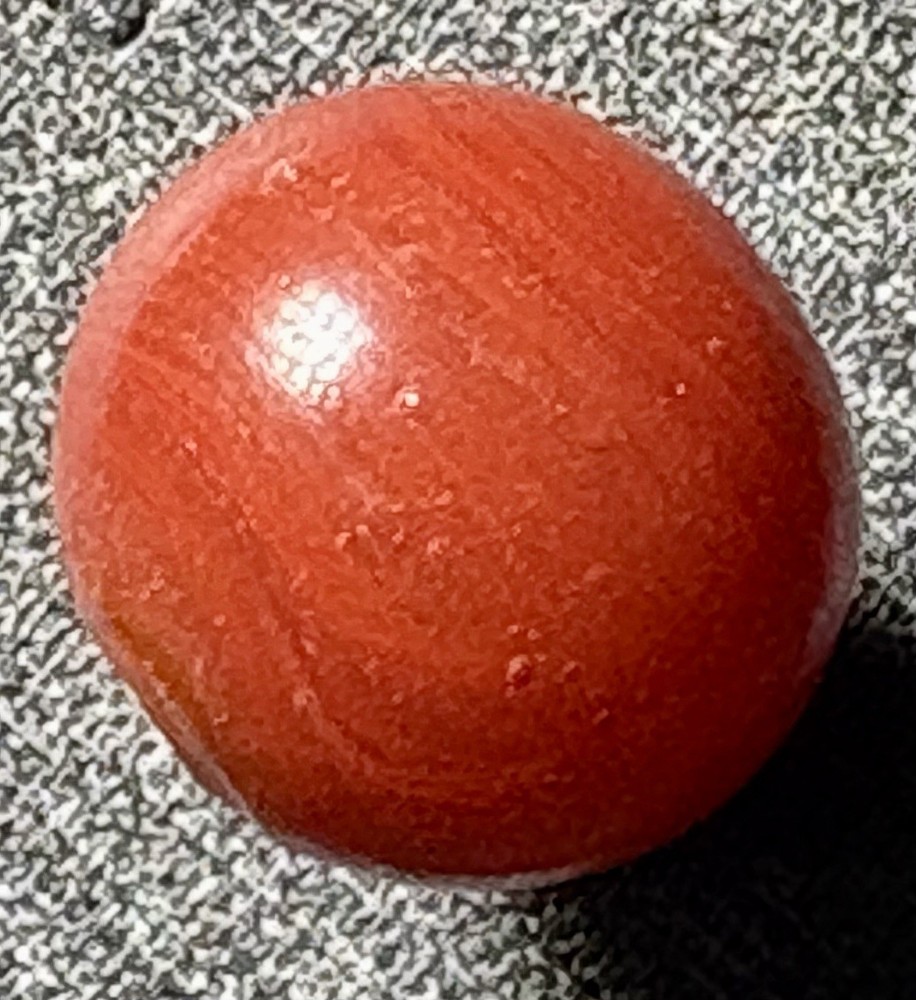 Natural Ancient Carnelian Bead .75”