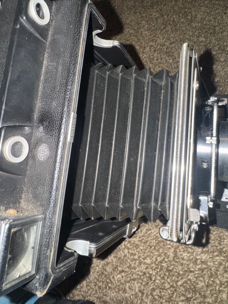 1956 Graflex Crown Graphic, 4x5 coupled range finder camera
