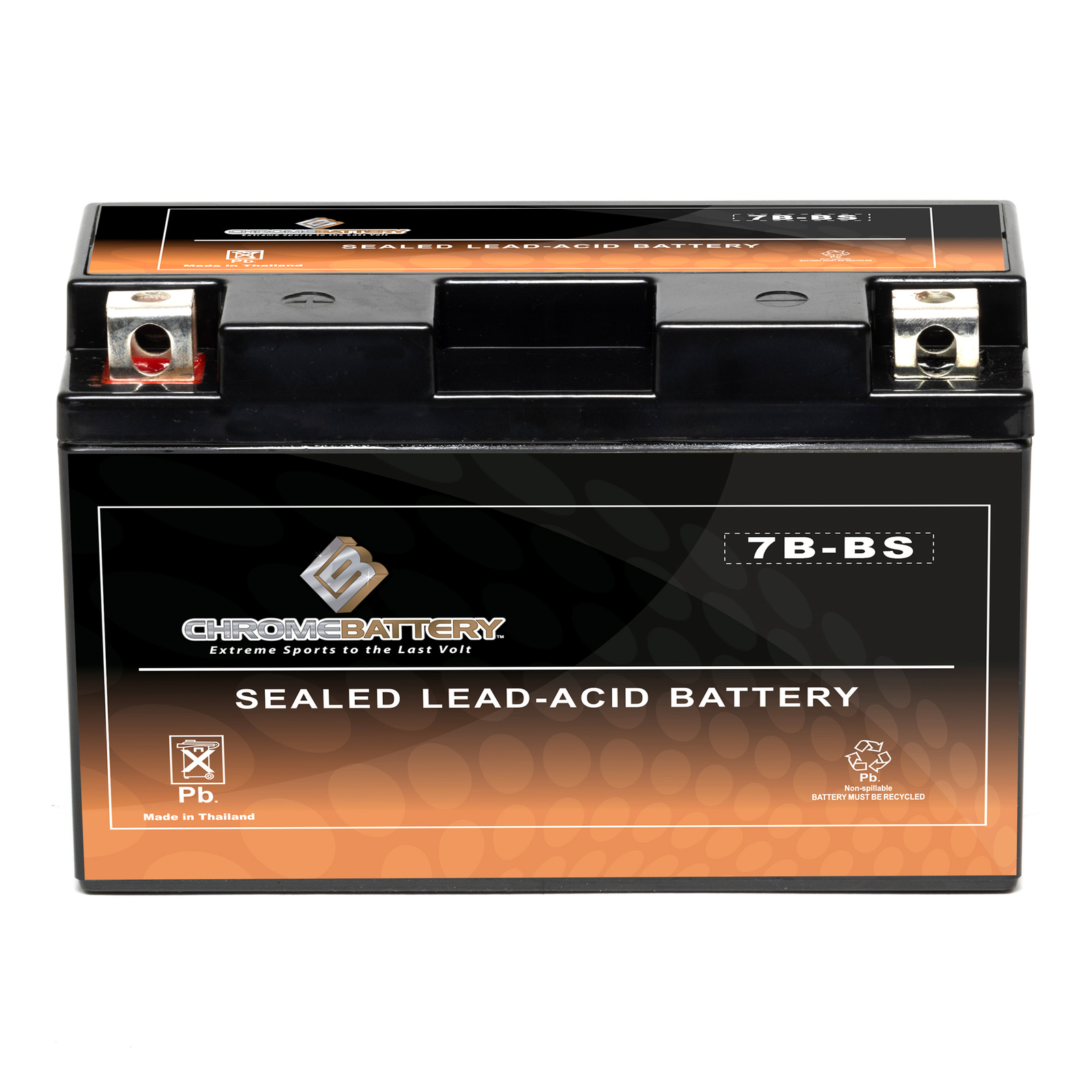 YT7B-BS High Performance AGM ATV Battery for Yamaha YFZ450 04-13, BRP DS450