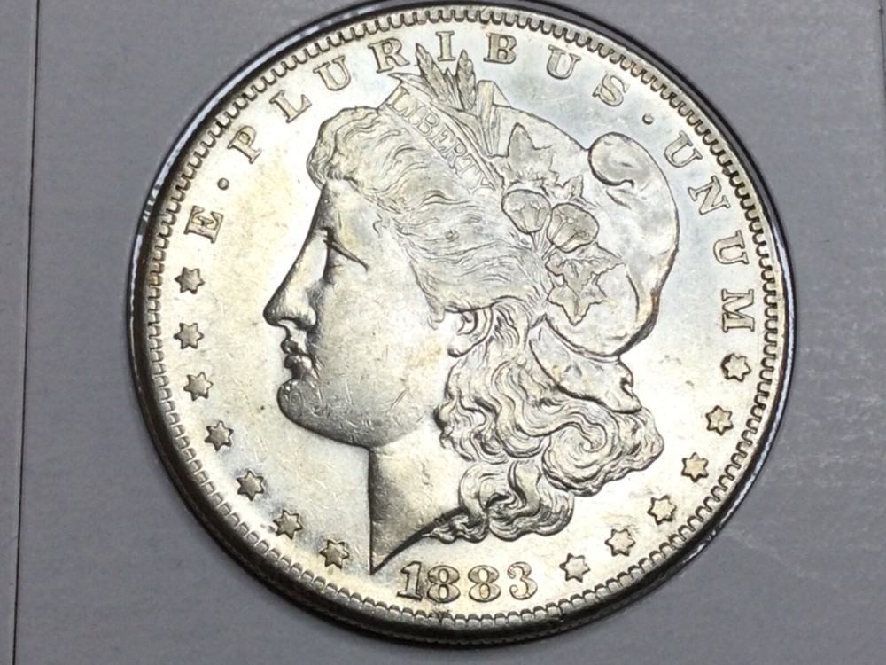 1883-S Morgan Dollar super slider