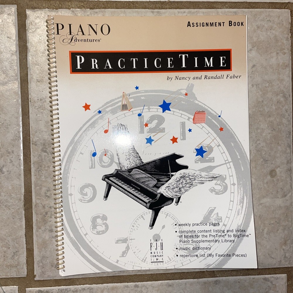 Piano Adventures Practicetime Assignment Book