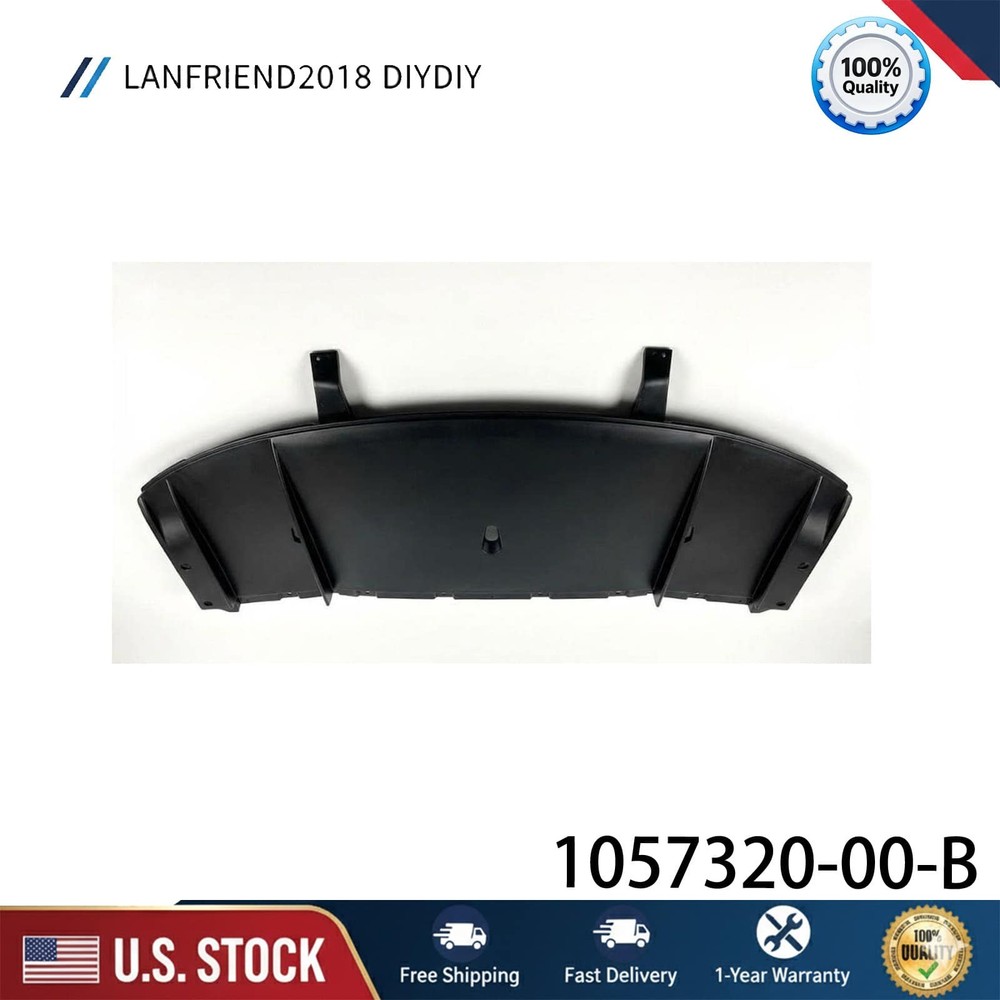 1057320 Rear Bumper Undertray Shield For Tesla Model S 2016-21 Diffuser 🚗