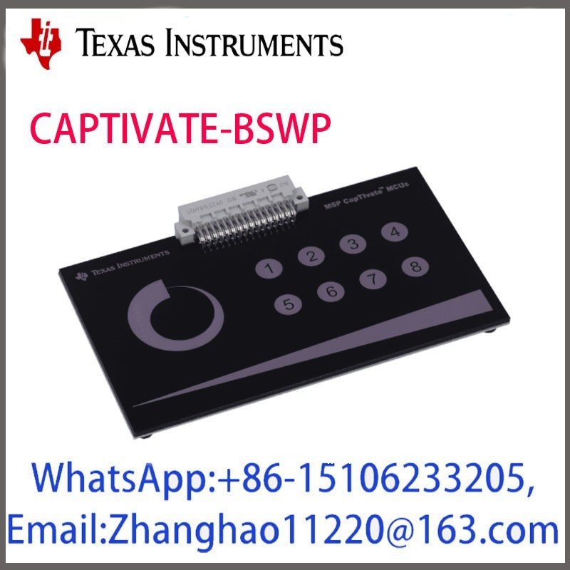 CAPTIVATE-BSWP Capacitive Touch Self-Button Slider Wheel Sensor Demo Board
