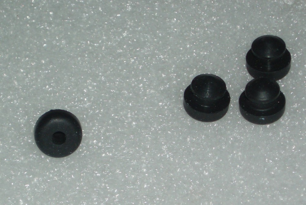 rubber feet set of 4 for Do It Yourself project OD 12mm