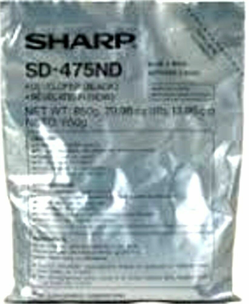Sharp SD475ND Copier Developer (850 Grams-125000 Page Yield), Works for SD-2175