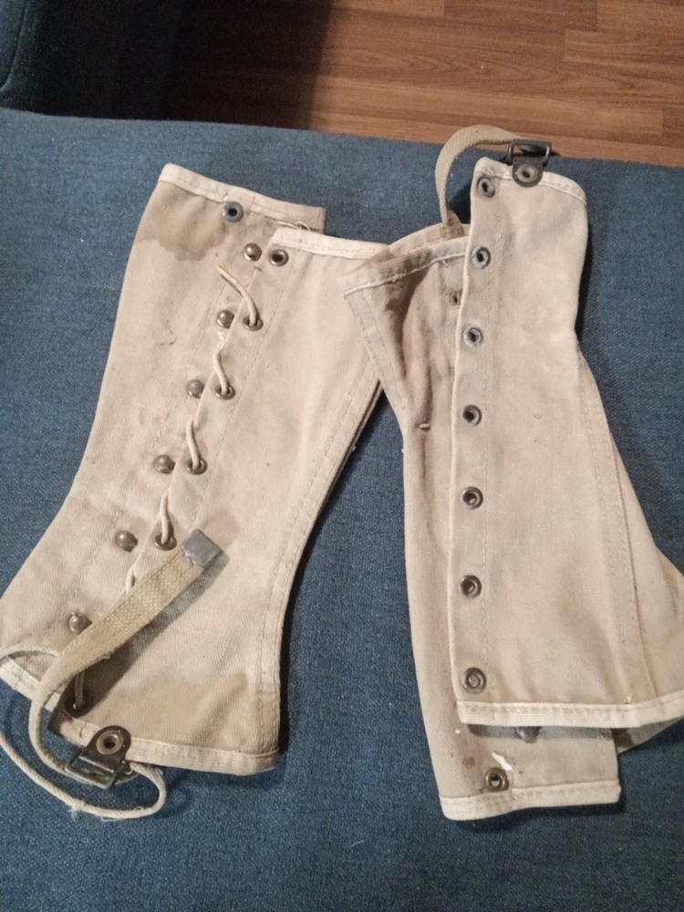 WW2 US Army COMBAT FIELD LEGGINGS