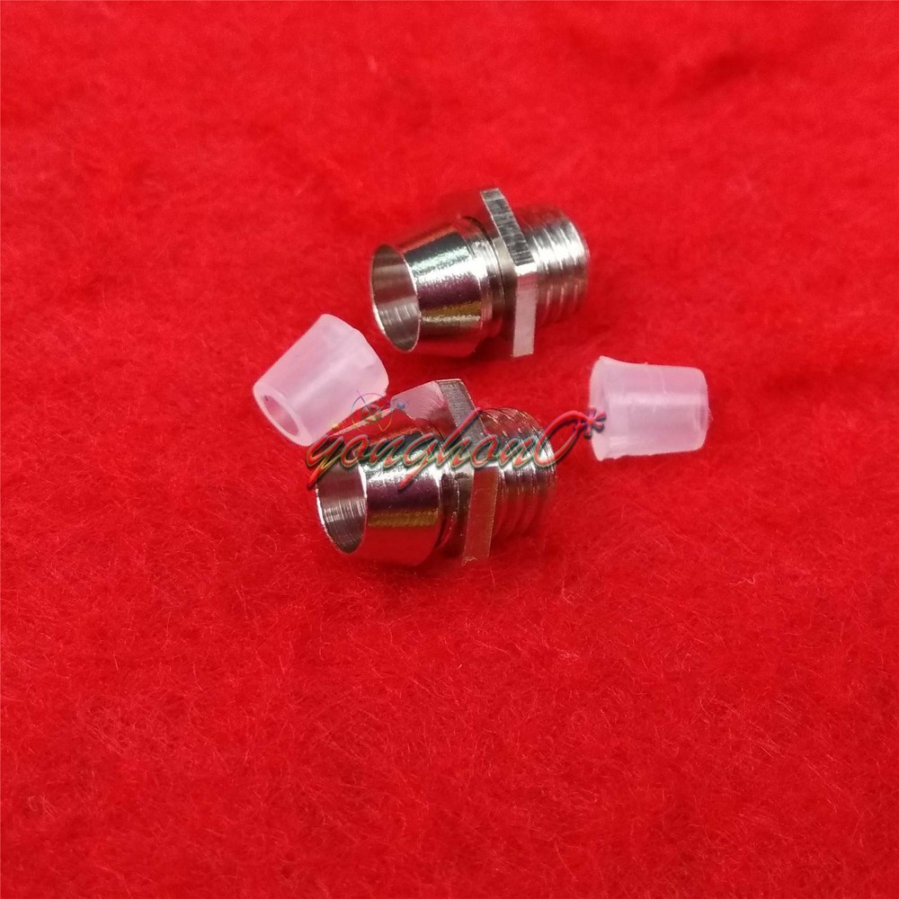 50pcs 5mm Chrome Metal LED Bezel Holder Panel Display