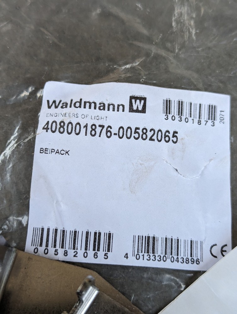 Waldmann Bracket End Bracket LED Mach Plus Machine Light 408001876-00582065