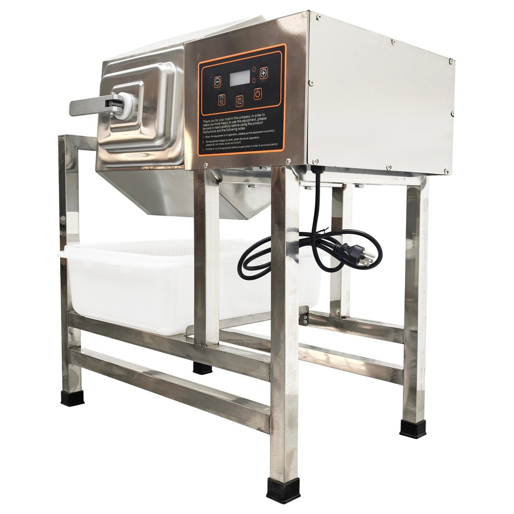 Heavy Duty 55L Meat Vacuum Tumbler Digital Computer Control & Timer Fast Curing