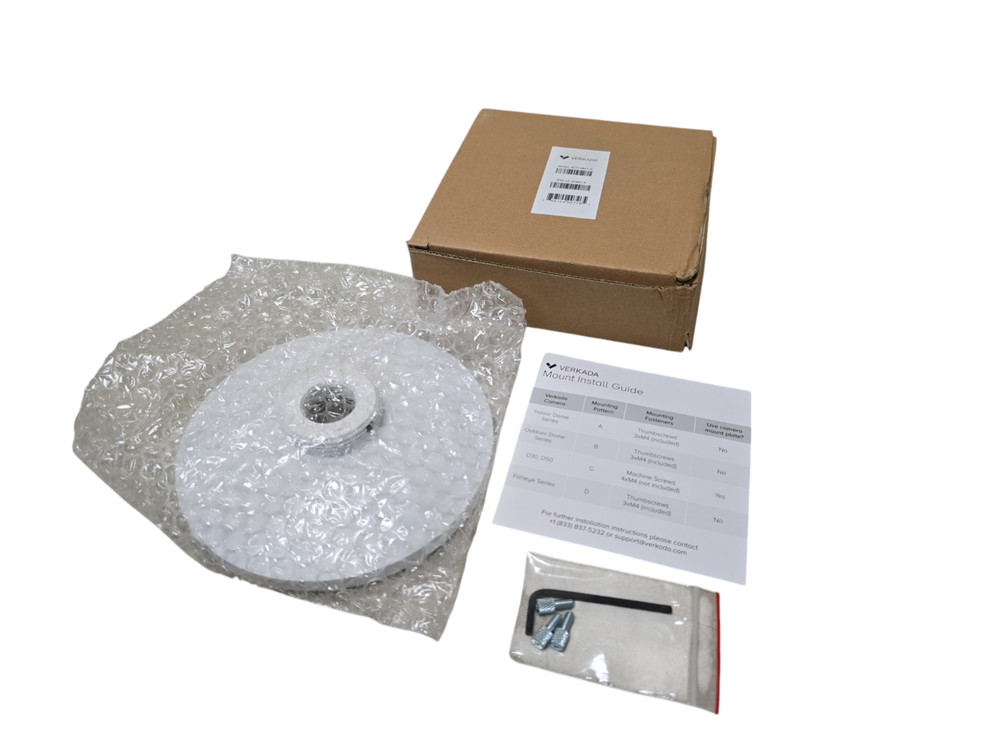 Verkada ACC-MNT-8 Camera Pendant Cap Mount Kit 2A-32001-A