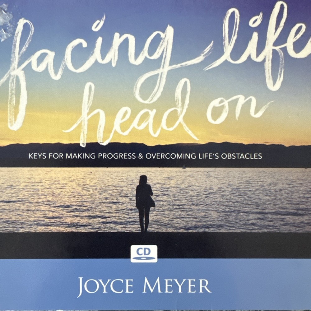 Joyce Meyer CDs Facing Life Head On Keys for Making Progress & Overcoming