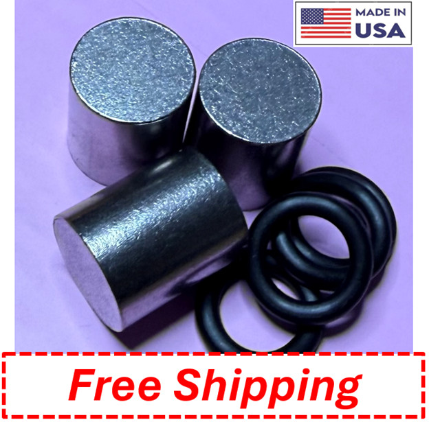 Tungsten Alloy H1, H2, H3 Weights, 3-Pack,~1.37 OZ EA,~4.11 OZ (~117 gr) Total
