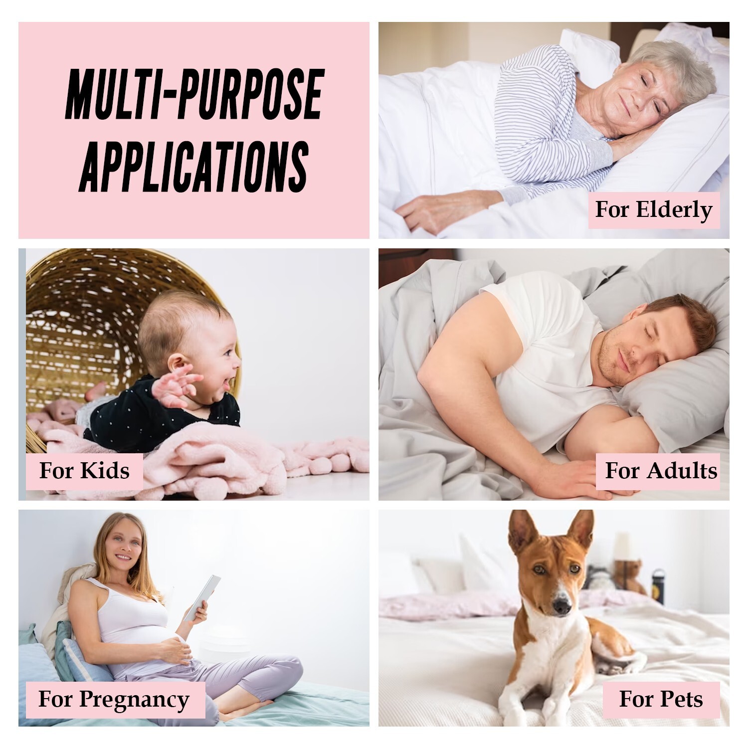 6 Premium Washable Underpads Bed Reusable Pads Waterproof Incontinence Hospital