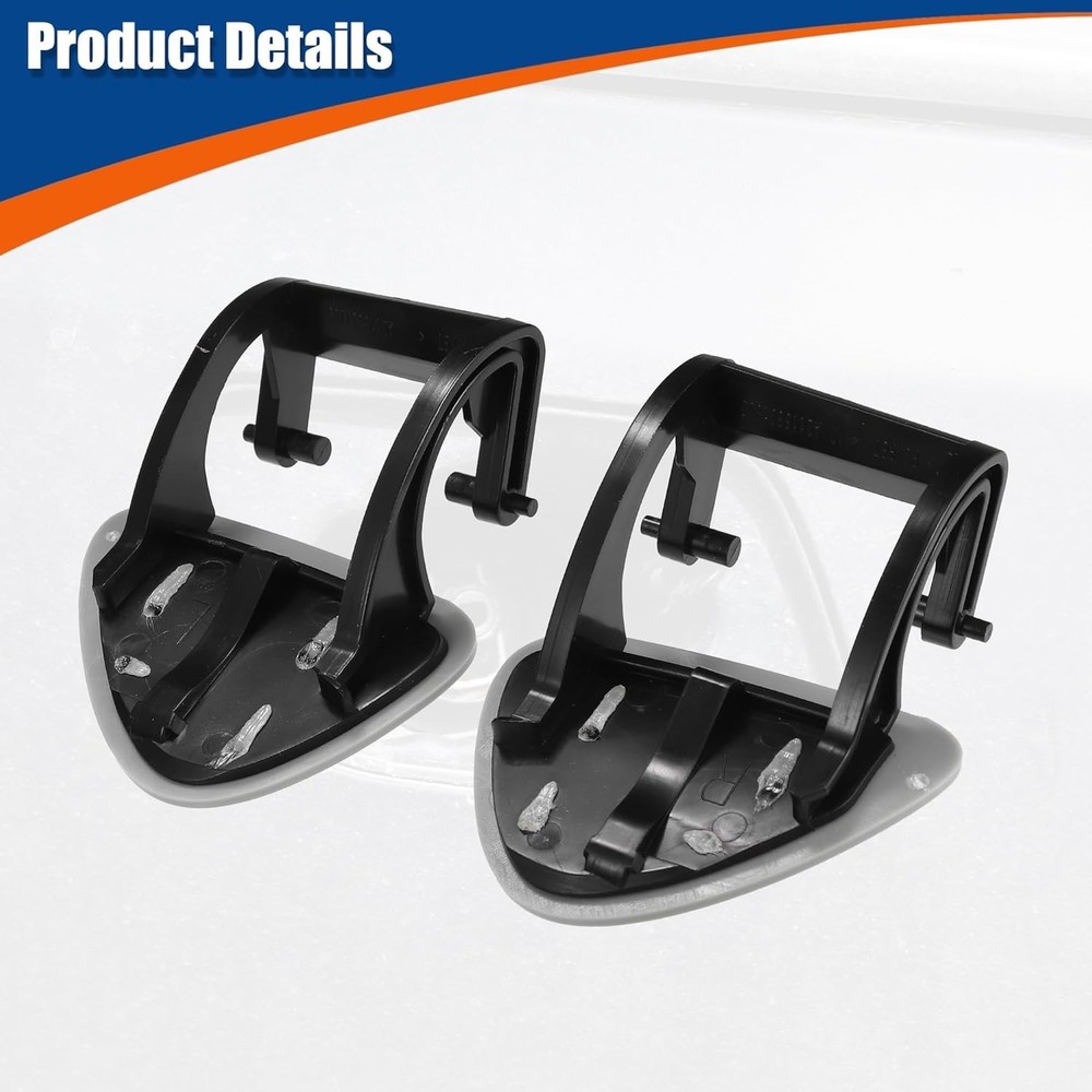 Front Left Right Headlight Washer Spray Nozzle Cover for Mercedes Benz E