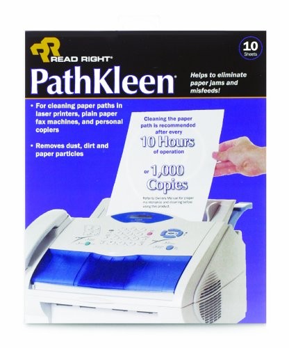 Read Right Pathkleen Laser Printer Cleaning Sheets (RR1237)
