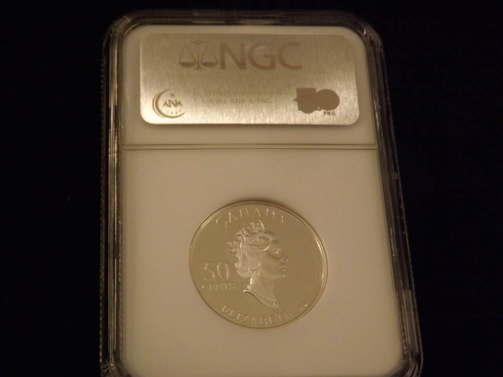 2001 50 C QUEBEC Canada NGC PF 70