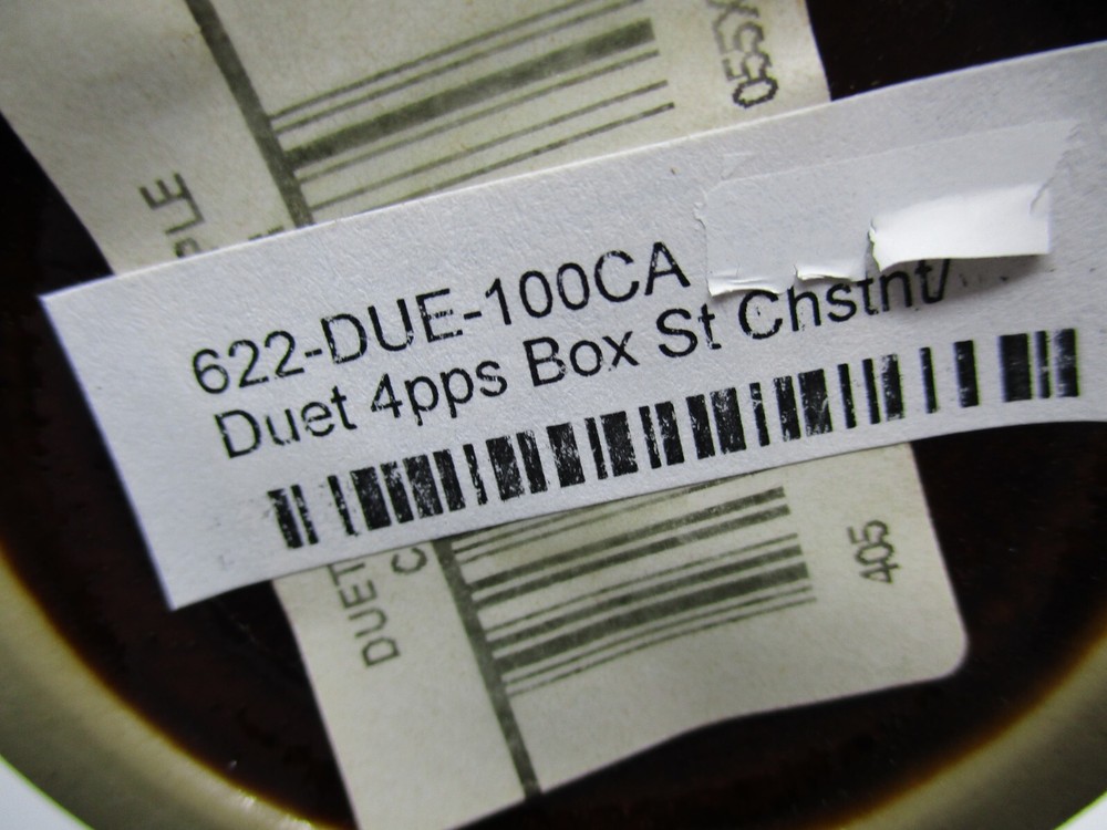 DENBY DUETS CHESTNUT & APPLE MUG - 4" 0707H
