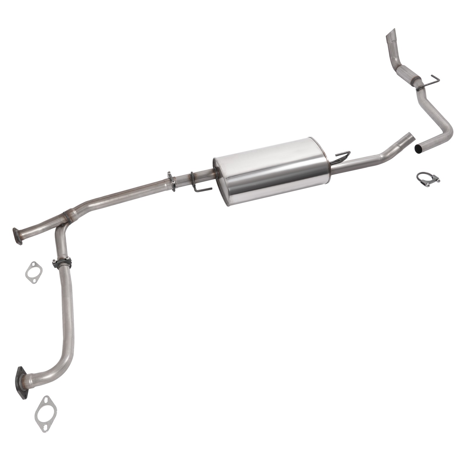 For 2007-2019 Nissan Frontier 4.0L Resonator Muffler Exhaust System Assembly