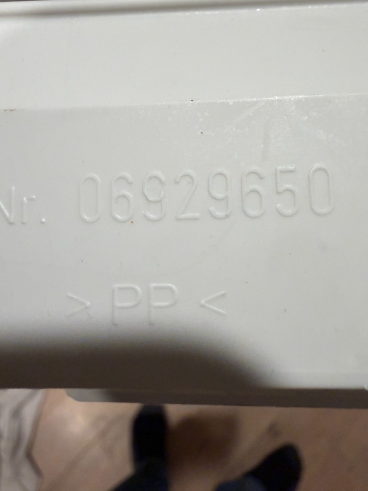 Miele dishwasher cutlery rack plastic insert 06929650