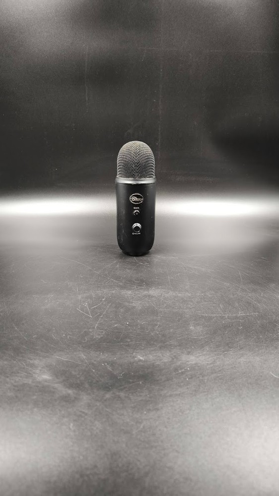 Blue Yeti Microphone Used Working Black