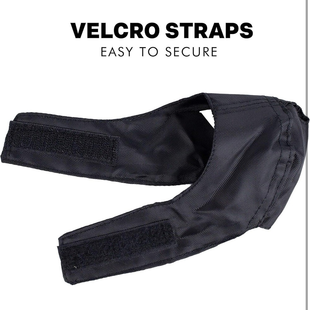 Durable Cat Grooming Bag & Muzzle* NO Scratching-Biting*Black Medium*