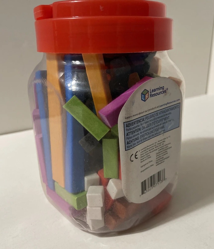 Cuisenaire Rod - Small Group Set by Learning Resources - Read Description
