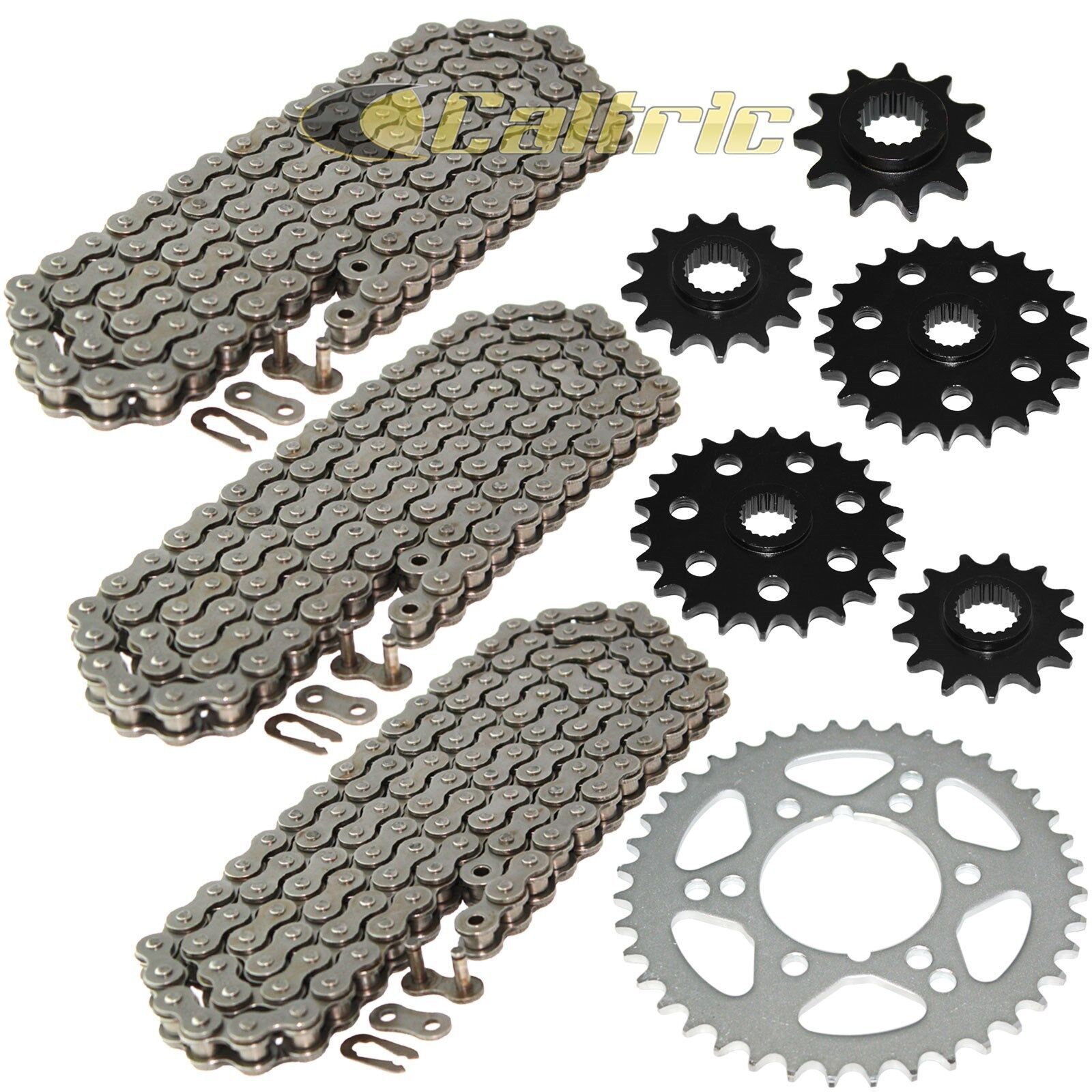 Drive Chain & Sprockets Kit for Polaris Xplorer 300 4X4 1996 1997 1998 1999