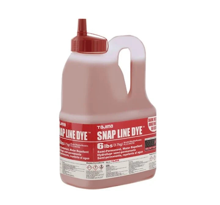 Tajima Chalk Snap Line Dye 6lbs Dark Red