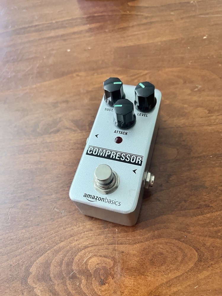 Amazon Basics Compressor Pedal guitar or bass