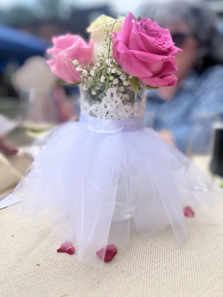 Wedding Dress Vase
