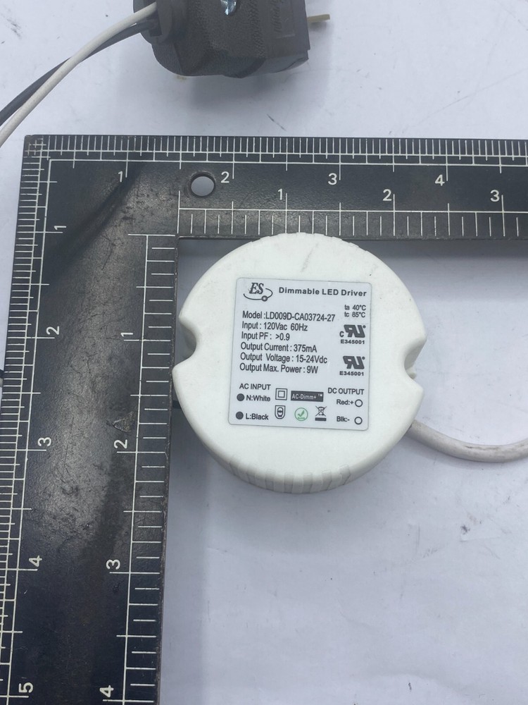 ES DIMMABLE LED Driver Current Electronic Power Supply LD009D-CA03724-27 ⭐
