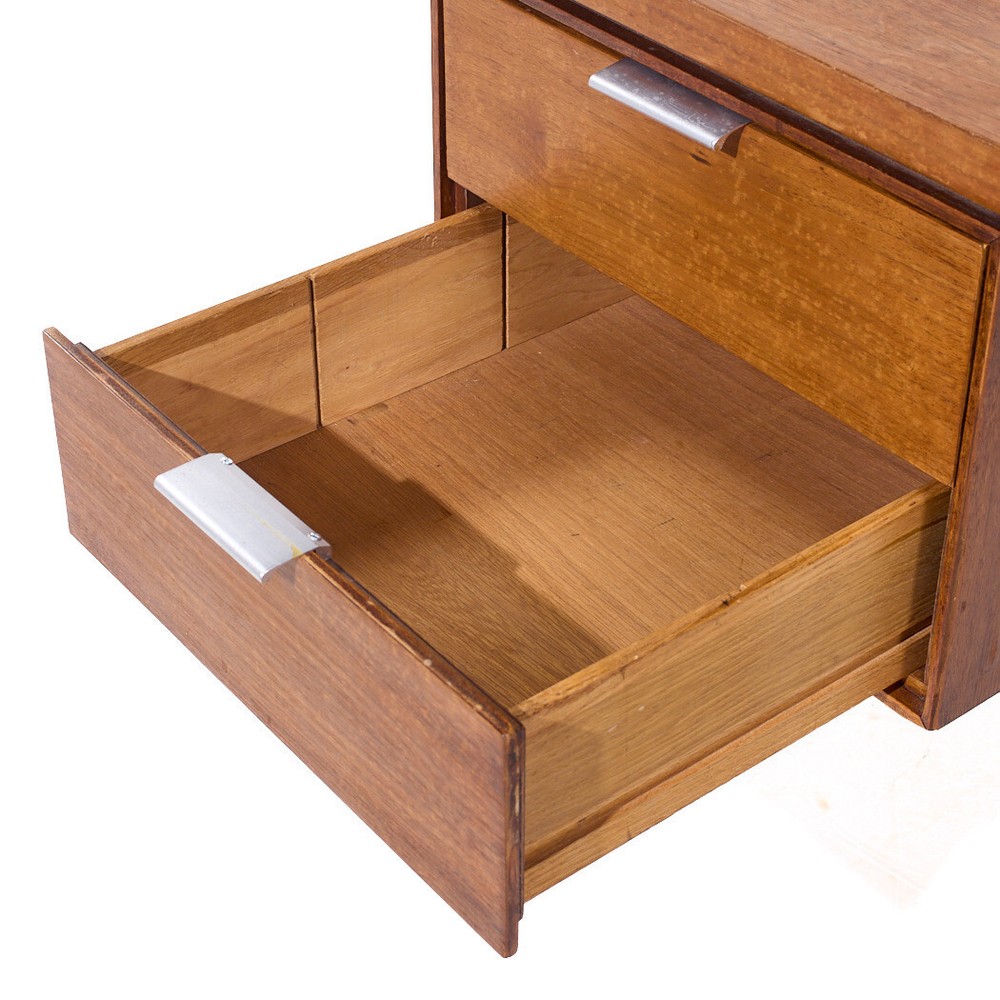 John Stuart Mid Century Walnut Desk