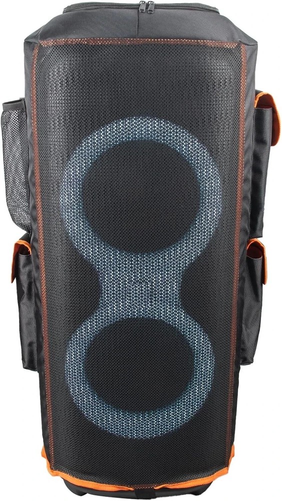 Protective Cover for PartyBox 710 Speaker Double-Layer Shield, black + orange