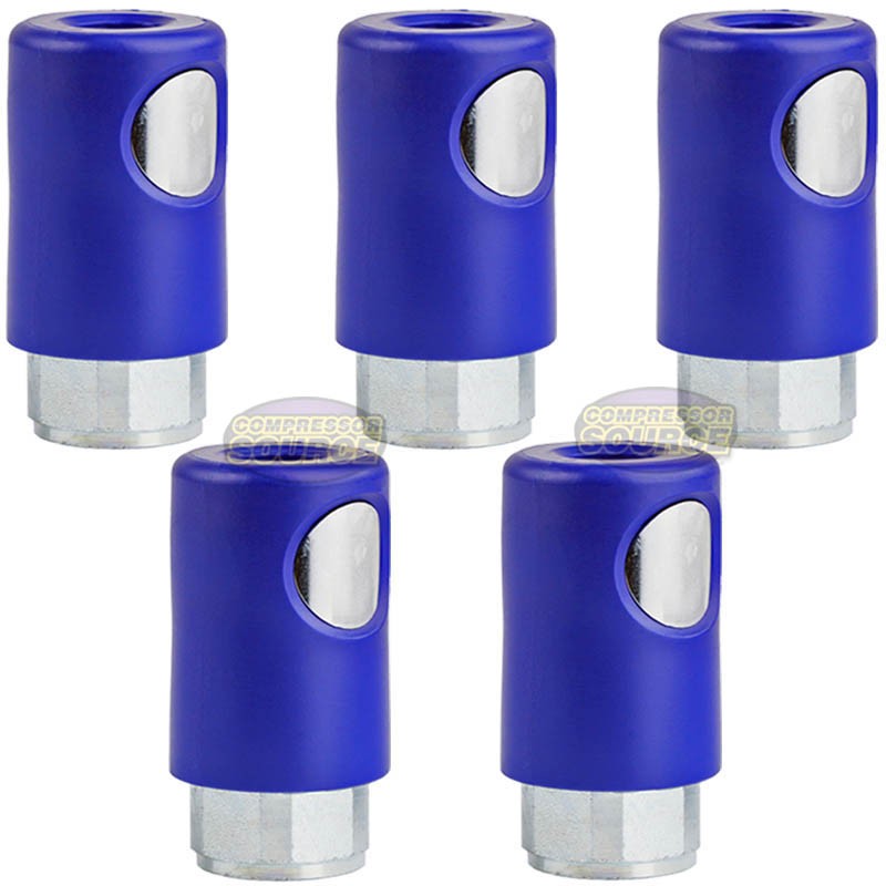 1/4" FNPT Air Plug Coupler IRC061201 Prevost 5 Pack Air Tool Accessory