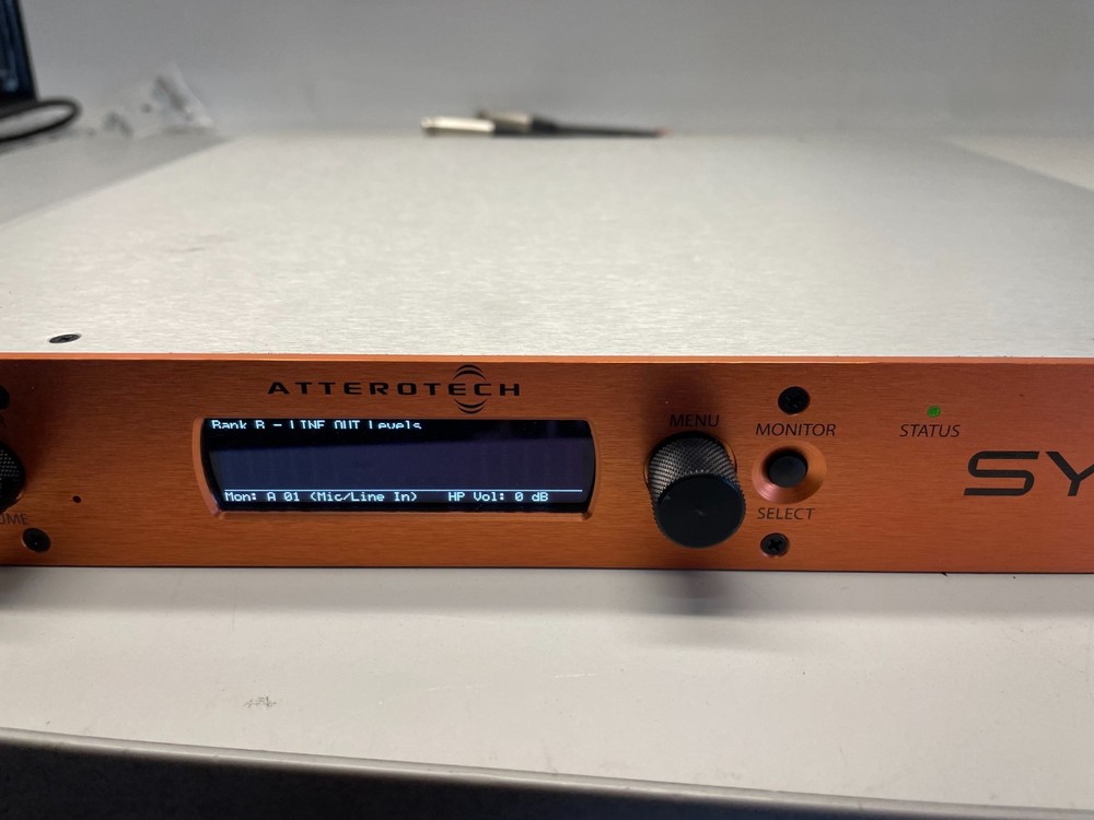 Q-SYS QSC Synapse D16MIO-NA Dante AES67 Networked Audio Interface (Attero Tech)