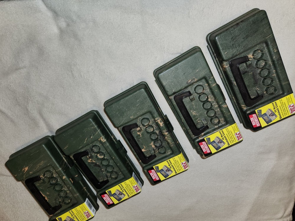 (Five) MTM Case-gard 12 Ga 50 Round Shell Holder