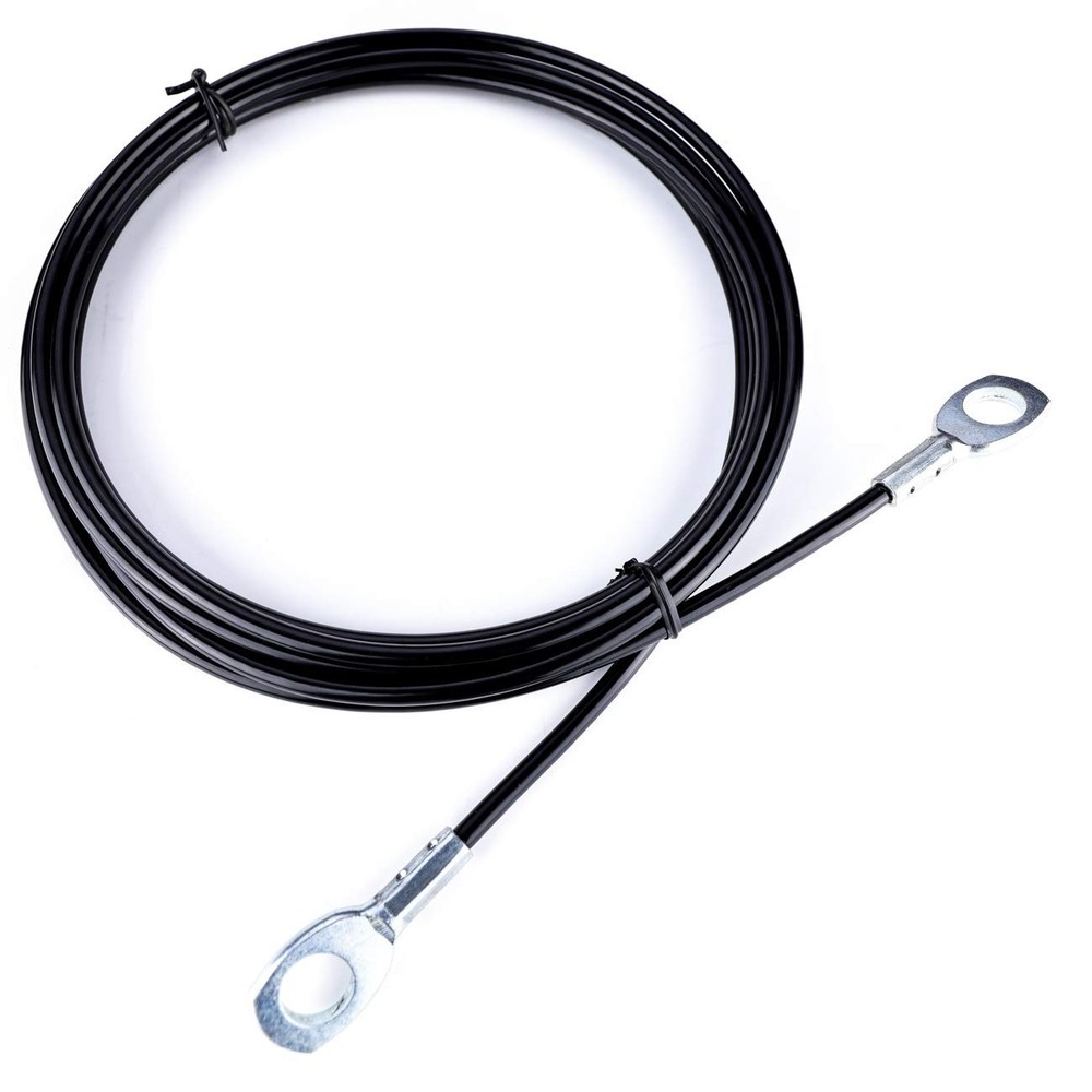 Fitness Pulley Cable,Replacement Cable Machine Accessories,Cable 79", black