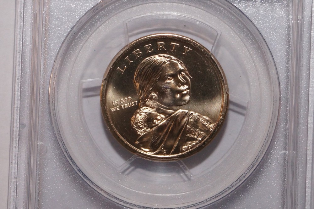 2012-P NATIVE AMERICAN DOLLAR POSITION A GRADED PCGS MS67
