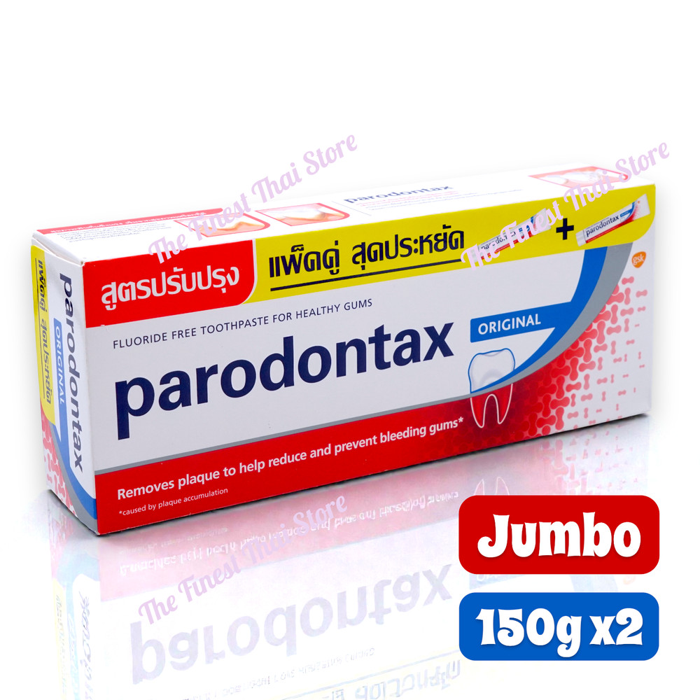 Parodontax Original Toothpaste Remove Plaque, Prevent Bleeding Gums 150g pack 2