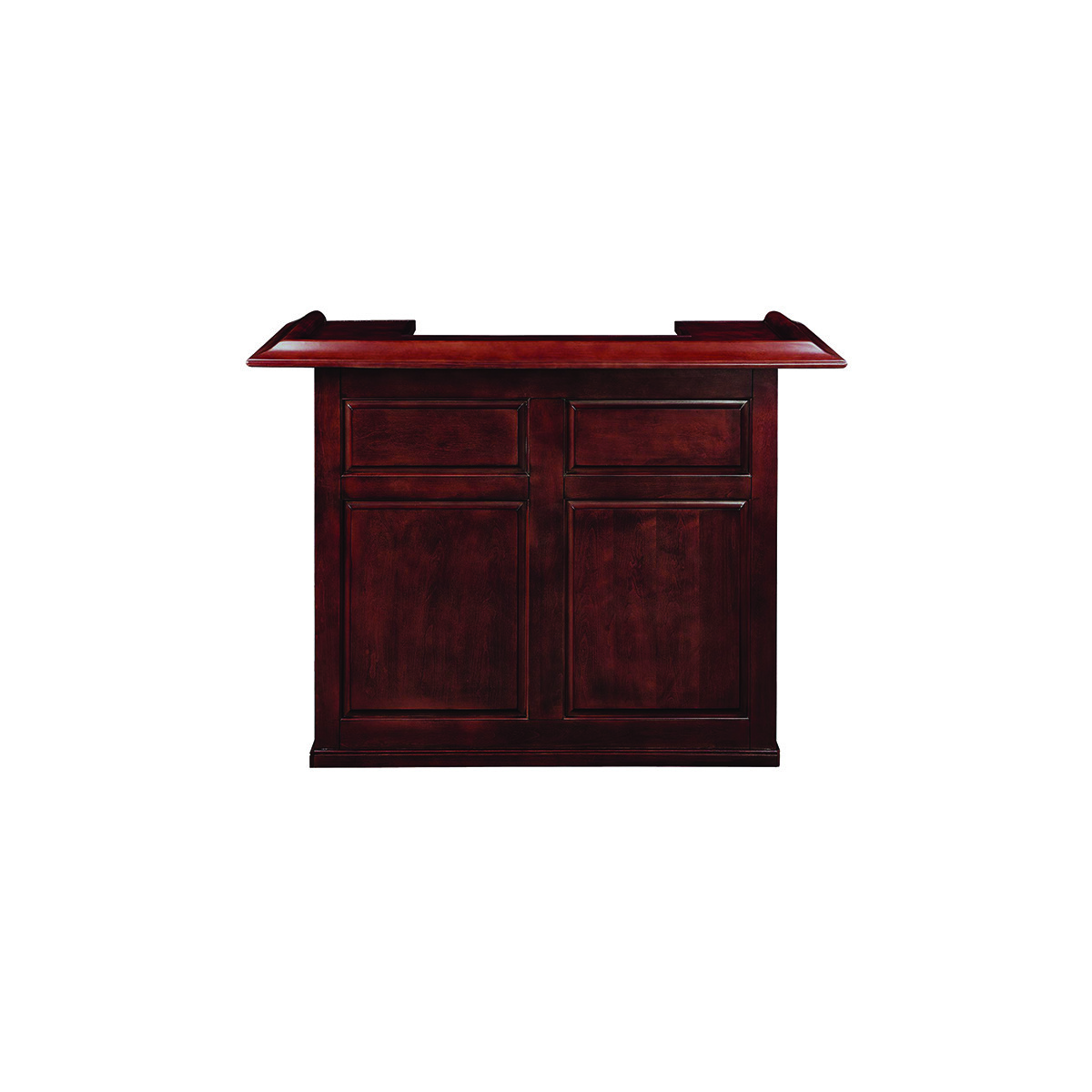 RAM Gameroom 60" English Tudor Home Bar with 2 Matching Bar Stools