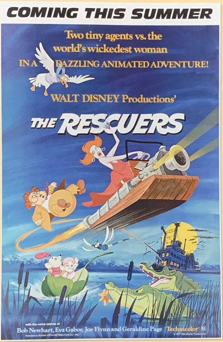 The Fox and the Hound Movie Poster 1981 Walt Disney Productions #0048